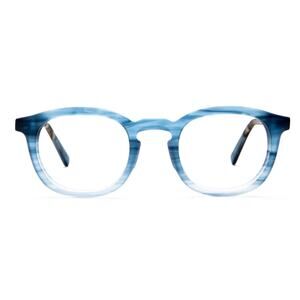 NW 77TH CREW SOCKS BLUE HORN FRAMES EYEGLASSES 45-24-142